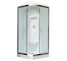 Душевая кабина Royal Bath RB 80HP6-WC-CH 80х80 см, с матовыми стеклами