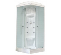 Душевая кабина Royal Bath RB 90HP7-WC 90х90 см, с матовыми стеклами