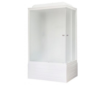 Душевая кабина Royal Bath RB 8120BP5-WC 120х80 см, с матовыми стеклами , левосторонняя