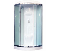 Душевая кабина Royal Bath RB 100HK6-WT-CH 100х100 см, с прозрачными стеклами