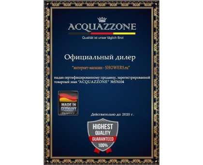 Душевая кабина Acquazzone Nikita 90 SL с гидромассажем квадратная