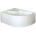 Душевой уголок Royal Bath RB 8120BK-T-CH 120х80 см, с прозрачными стеклами, левосторонний