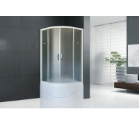 Душевой уголок Royal Bath RB 90BK-C 90х90 см, с матовыми стеклами